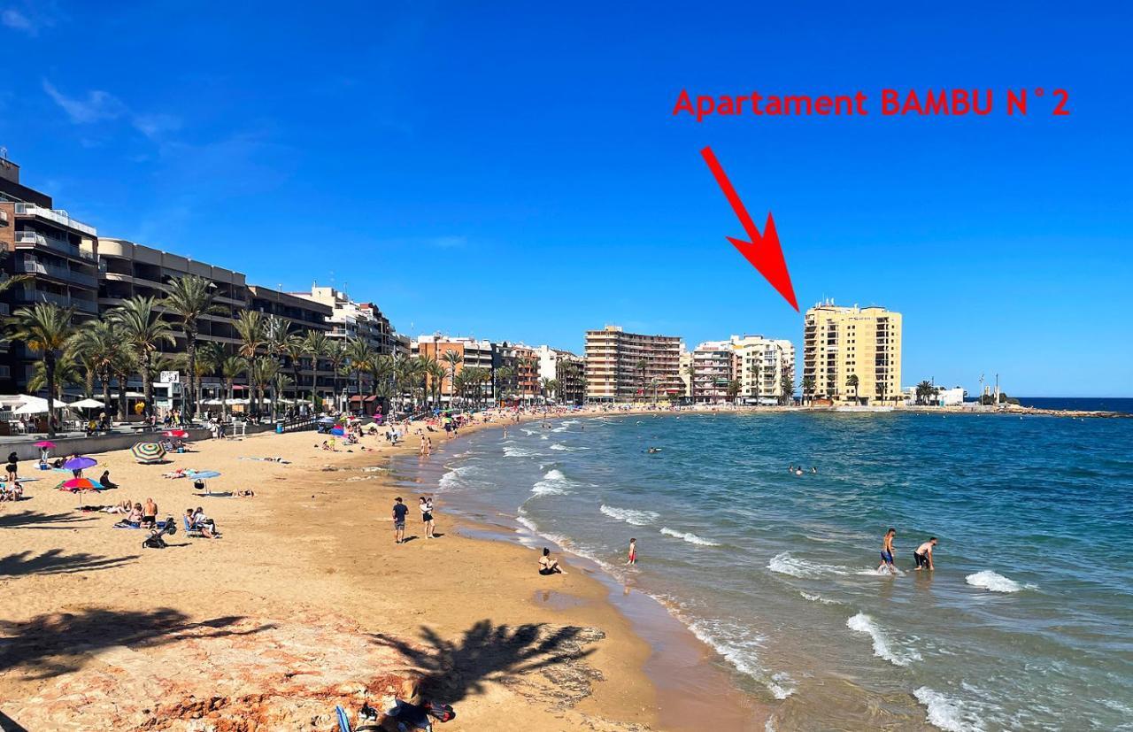 Apartament Bambu N°2 Przy Plazy Piekny Widok Torrevieja Bagian luar foto